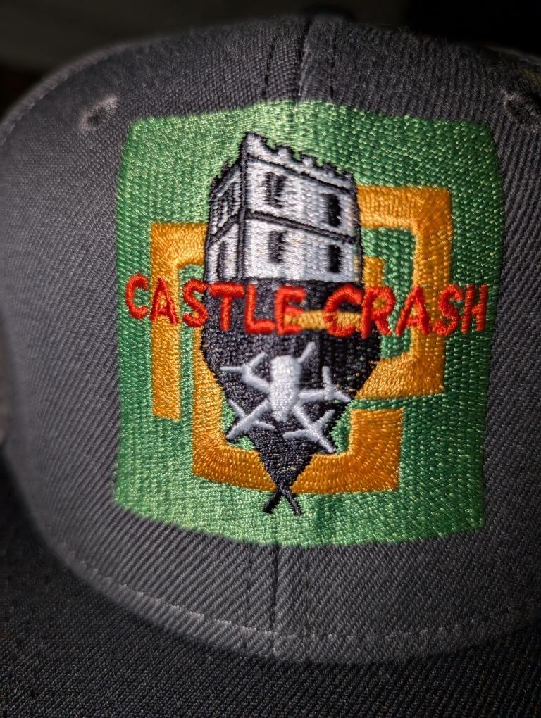 Castle Crash Embroidered Hat
